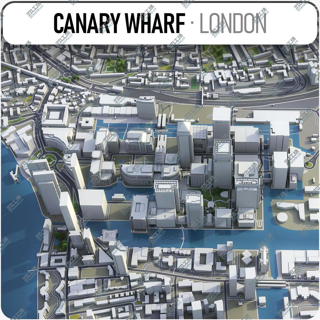 images/goods_img/2021040163/3D Canary Wharf - London model/1.jpg